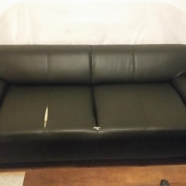 Couch aus Leder