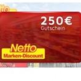 250 Euro NETTO GUTSCHEIN zu verschenken