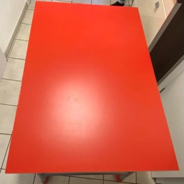 Schreibtisch 120 x 0,80 m rot