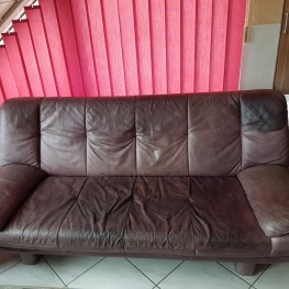 2 Leder Sofas / Couch