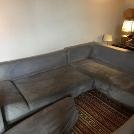 Couch und Sessel zu verschenken 