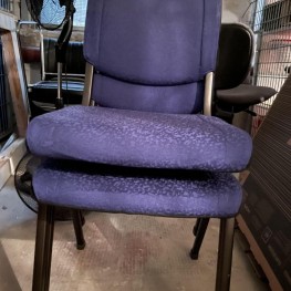 Two Purple Chairs