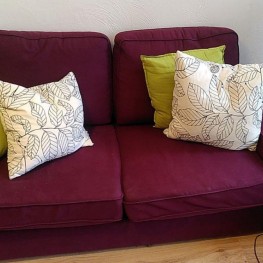 lila Ikea Sofa