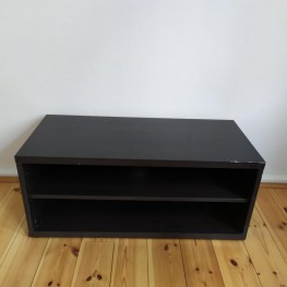 TV Lowboard in schwarz 1