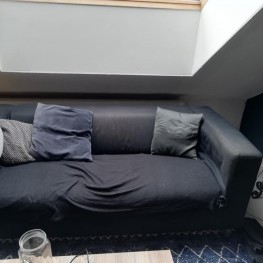 IKEA Klippan Sofa schwarz 