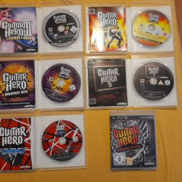 Diverse Guitar Hero Spiele PS3 2