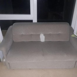Couch grau 
