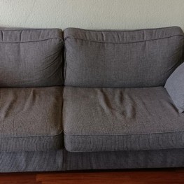 Sofa grau (3-Sitzer)
