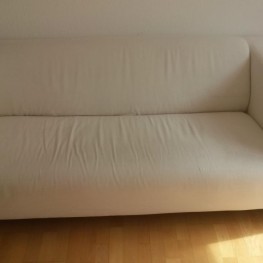 Weißes Ikea Sofa  1