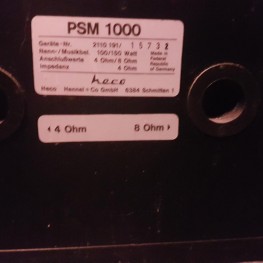 Lautsprecher Heco PSM 1000 / 150 Watt abzugeben 2
