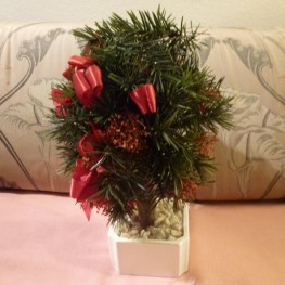 Weihnachtsbaum aus Kunststoff 30 cm