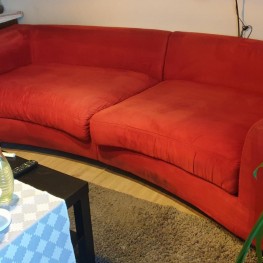 Rotes Big Sofa 