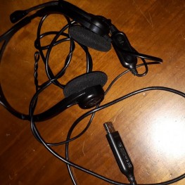 Headset mit USB-Anschluss