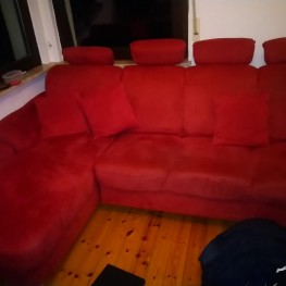 Rote Couch 