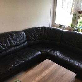 Leder sofa