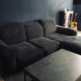 Couch in grau 2