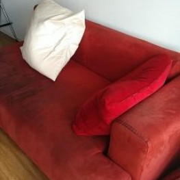 Sofa abzugeben, Selbstabholung