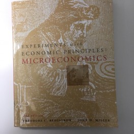 Microeconomic Experiments Buch