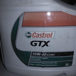 Motorenöl Castrol GTX 10W-40 A3/B3 Leichtlauföl
