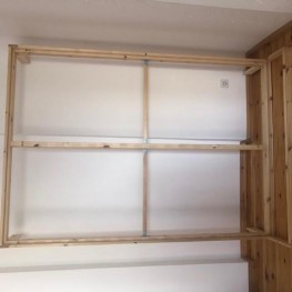Double Bedframe - broken but usable. Also makes great clothes rail! 1