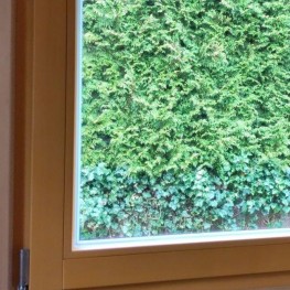 Fensterflügel 1,10 m x 2,26 m Alu/Holz, OHNE RAHMEN