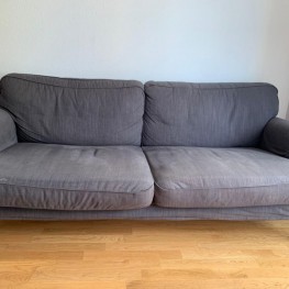 Sofa in gutem Zustand Grau