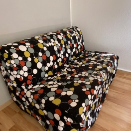 IKEA LYCKSELE Sofa mit Schlaffunktion