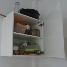 Küchenschrank IKEA weiß 1