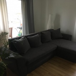 (Schlaf-) Sofa grau für 2 Personen geeignet