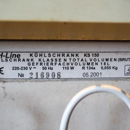 Kühl-/Gefrierkombo H-Line KS150 (freihstehend) 146L 1