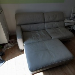 Graue Couch abzugeben 1