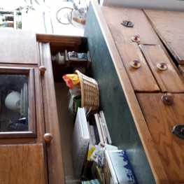 Antique kitchen cabinet 