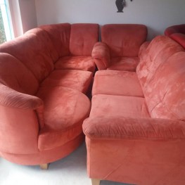 Große gemütliche Couch