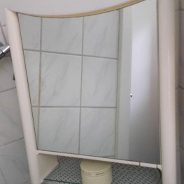 Spiegel-Hängeschrank Badezimmer, eintürig