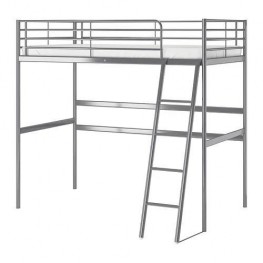 Ikea loft bed (Svärta) 140X200
