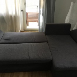 (Schlaf-) Sofa grau für 2 Personen geeignet 2