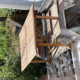 Gartentisch Holz/ausziehbar