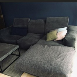 Couch in grau