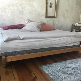 Bett 140 x 200 Holz, klappbar 2