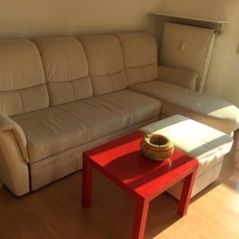 Couch aus Alcantara