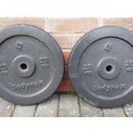 Gewichtsstange und Gewichte / weight bar and weights 1