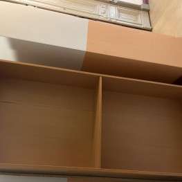 2 Ikea Billy Regale Holzoptik zu verschenken