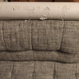 Couch L-Form grau weiß  2