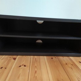 TV Lowboard in schwarz 2